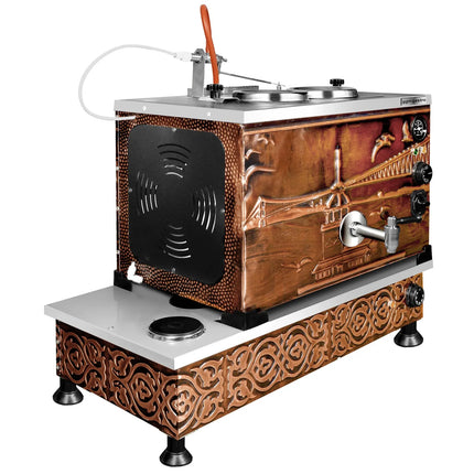 GGM Gastro Commercial Electric Copper Tea Urn - 770mm - 22 Litres - Istanbul Design