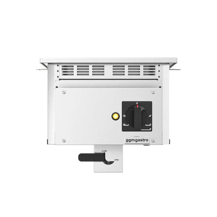 GGM Gastro Commercial Electric Drop-in Bain Marie – 1.5 kW – 1 × GN 1/1 - with drain tap