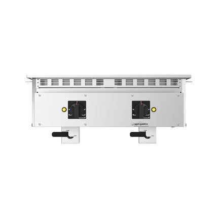 GGM Gastro Commercial Electric Drop-in Bain Marie – 3 kW – 2 × GN 1/1 - with drain tap
