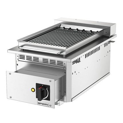 GGM Gastro Commercial Electric Drop-in Water Grill - 400x765x420mm - 3.75 kW