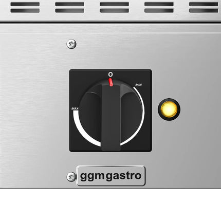 GGM Gastro Commercial Electric Drop-in Water Grill – 800x765x420mm -  8.75 kW
