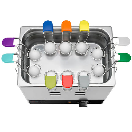 GGM Gastro Commercial Electric Egg Boiler - 10 Eggs - 2.6kW - with 10 egg baskets
