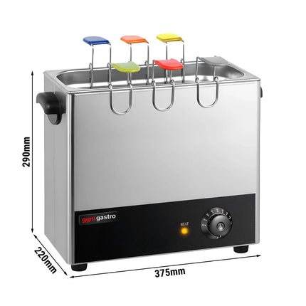 GGM Gastro Commercial Electric Egg Boiler - 6 Eggs - 2.2kW - with 6 egg baskets