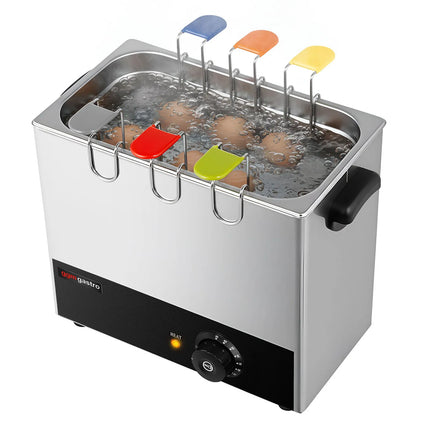 GGM Gastro Commercial Electric Egg Boiler - 6 Eggs - 2.2kW - with 6 egg baskets