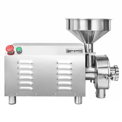GGM Gastro Commercial Electric Grain Mill Grinder - 50kg/h - adjustable fineness - 1500rpm