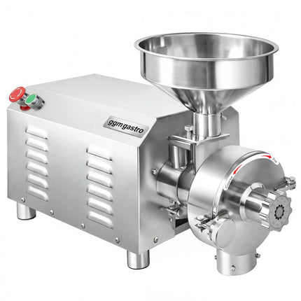 GGM Gastro Commercial Electric Grain Mill Grinder - 60kg/h - adjustable fineness - 1500rpm
