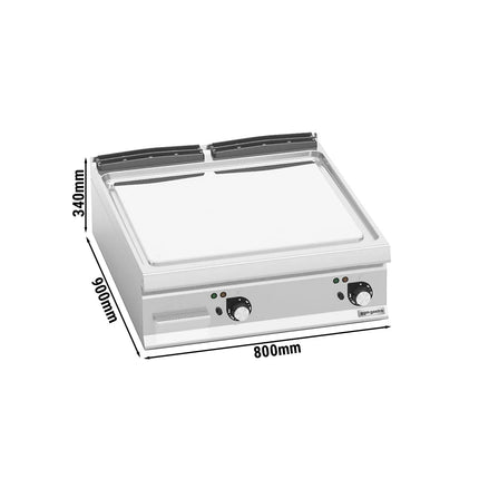 GGM Gastro Commercial Electric Griddle - 13.2kW - Smooth Plate
