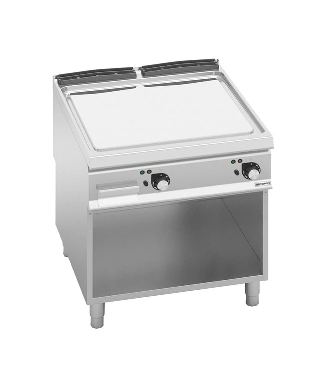 GGM Gastro Commercial Electric Griddle - 13.7kW - Smooth Plate - on Stand