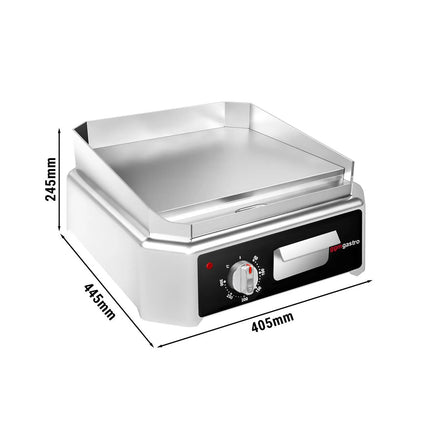 GGM Gastro Commercial Electric Griddle - 2.5kW - Smooth Plate