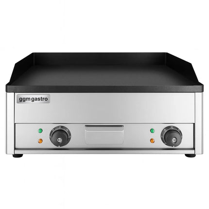 GGM Gastro Commercial Electric Griddle - 4.4kW - Smooth Plate - Cooking area: 600x335mm