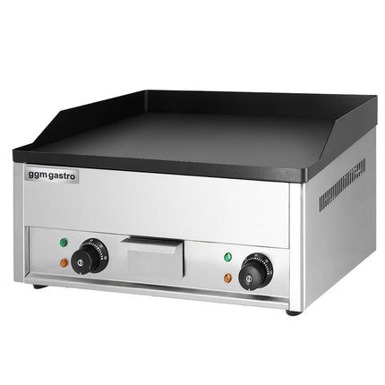 GGM Gastro Commercial Electric Griddle - 4.4kW - Smooth Plate - Cooking area: 600x335mm