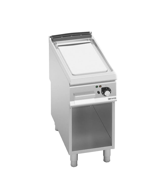GGM Gastro Commercial Electric Griddle - 6.8kW - Smooth Plate - on Stand
