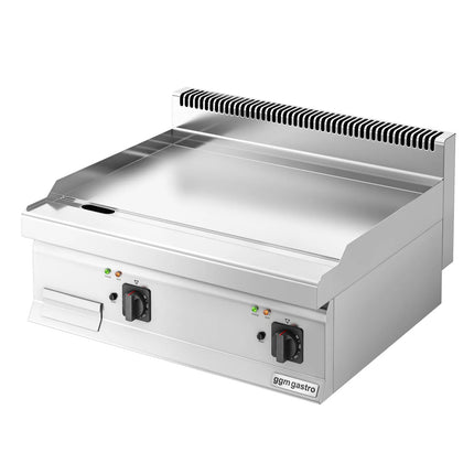 GGM Gastro Commercial Electric Griddle - 7.1kW - Smooth Plate - Cooking area: 795x500mm