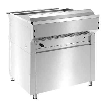 GGM Gastro Commercial Electric Griddle - 9.0kW - Smooth Plate - Cooking area: 795x585mm - on Stand