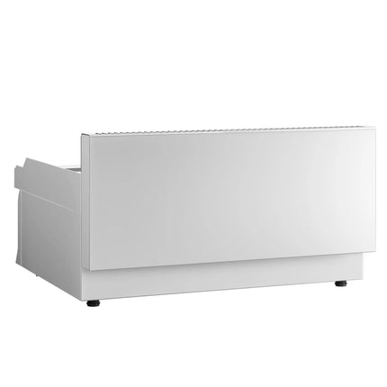 GGM Gastro Commercial Electric Griddle - with Hard Chrome Plate - 9.0kW - Smooth Plate - Cooking area: 595x500mm