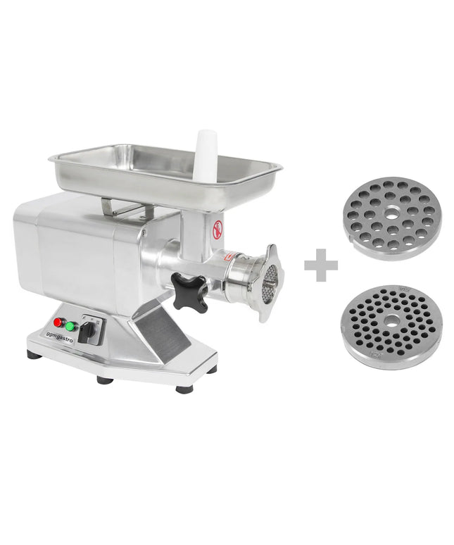 GGM Gastro Commercial Electric Meat Mincer - Size 12 - 120kg/h - 850 W - Mincing Plate 4.5mm