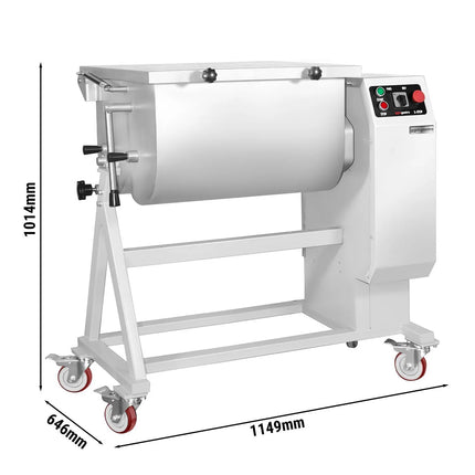 GGM Gastro Commercial Electric Meat Mixer - 100L - 78kg - 2.2kW - Forward & Reverse