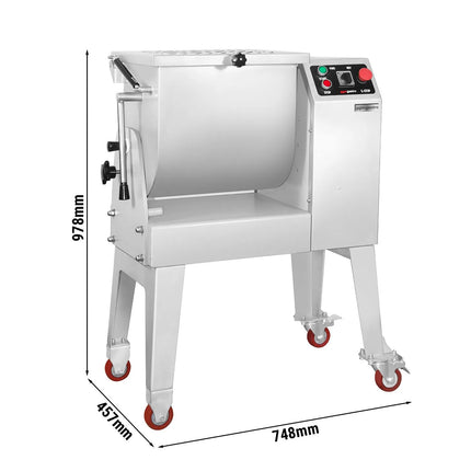 GGM Gastro Commercial Electric Meat Mixer - 32L - 31kg - 0.75kW - Reverse Function