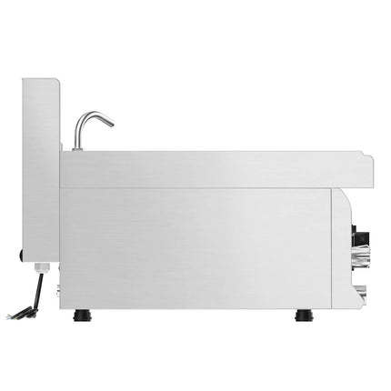 GGM Gastro Commercial Electric Pasta Cooker - Single Tank - Countertop - 18L - 4.5kW - with Drain Tap