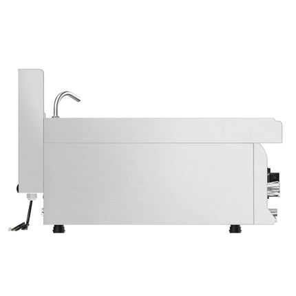 GGM Gastro Commercial Electric Pasta Cooker - Single Tank - Countertop - 26L - 6kW - with Drain Tap
