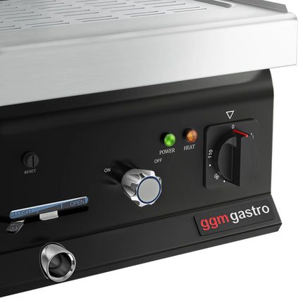 GGM Gastro Commercial Electric Pasta Cooker - Single Tank - Countertop - 26L - 6kW - with Drain Tap - 700mm Depth