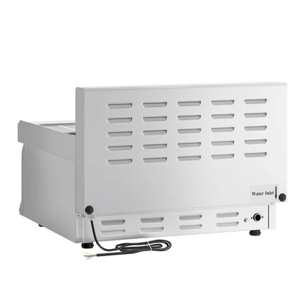 GGM Gastro Commercial Electric Pasta Cooker - Single Tank - Countertop - 28L - 9kW - with Drain Tap
