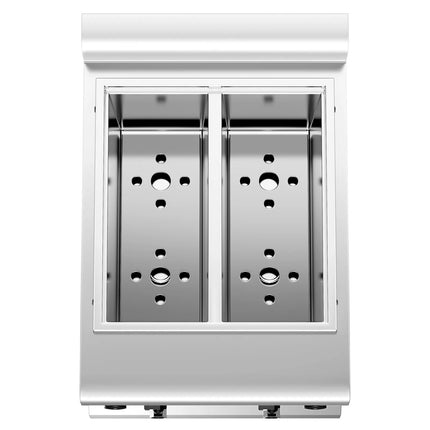 GGM Gastro Commercial Electric Pasta Cooker - Single Tank - Countertop - 3kW - with 4 Baskets