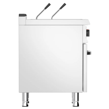 GGM Gastro Commercial Electric Pasta Cooker - Single Tank - Freestanding - 18L - 6kW - with Drain Tap - on Cupboard Base - 1-Door