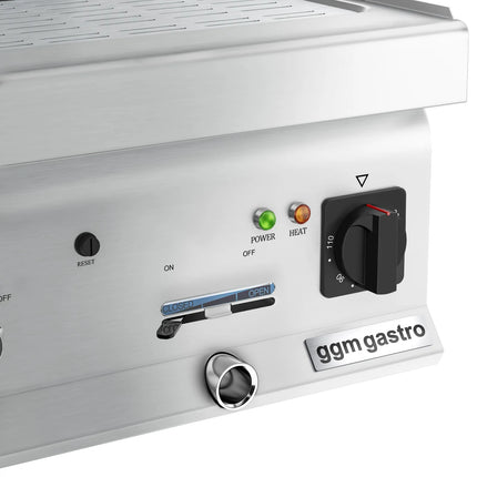 GGM Gastro Commercial Electric Pasta Cooker - Twin Tank - Countertop - 2x26L - 12kW - with Drain Tap - 700mm Depth