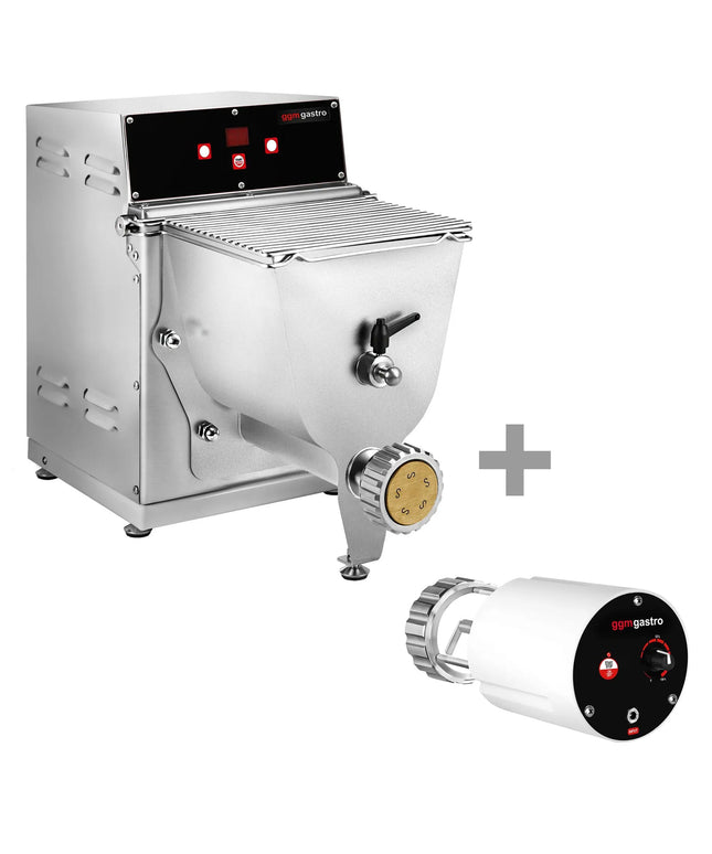 GGM Gastro Commercial Electric Pasta Machine (Extruder) - 8kg/h - 370W - incl. pasta cutter