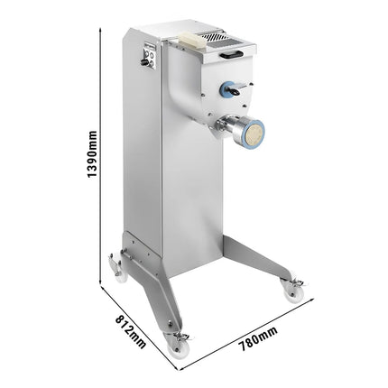 GGM Gastro Commercial Electric Pasta Machine (Extruder) - with integrated mixer - 20kg/h - 2250W - Ø110mm die