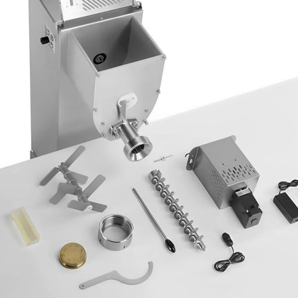 GGM Gastro Commercial Electric Pasta Machine (Extruder) - with integrated mixer - 20kg/h - 2250W - Ø110mm die