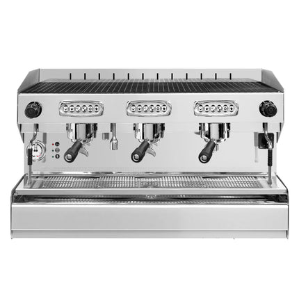 GGM Gastro Commercial Espresso Machine "Allegro" - 3 Group - Pre-infusion System & 2 Steam Wands