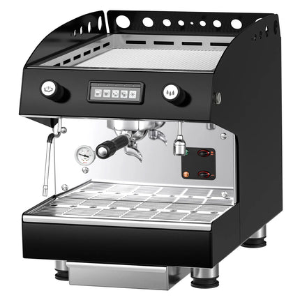 GGM Gastro Commercial Espresso Machine Compact - 1 Group - Pre-infusion System & 1 Steam Wand