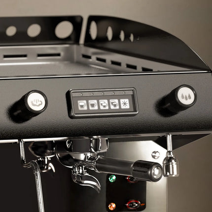 GGM Gastro Commercial Espresso Machine Compact - 1 Group - Pre-infusion System & 1 Steam Wand