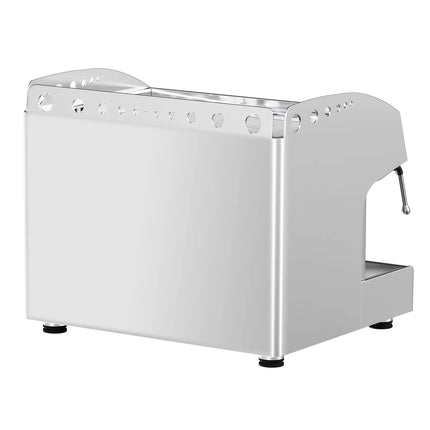 GGM Gastro Commercial Espresso Machine Compact - 2 Group - Manual - Pre-infusion System & 1 Steam Wand