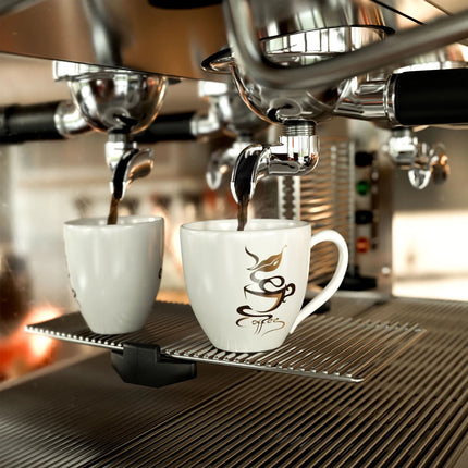 GGM Gastro Commercial Espresso Machine Compact - 2 Group - Manual - Pre-infusion System & 1 Steam Wand