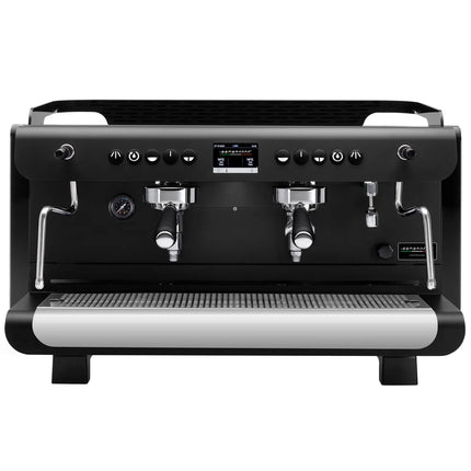 GGM Gastro Commercial Espresso Machine Compact - 2 Group - Multi-boiler - with Touchscreen - Separate Temperature Control - Pre-infusion System & 2 Steam Wands - Black