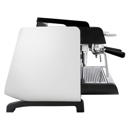 GGM Gastro Commercial Espresso Machine Compact - 2 Group - Multi-boiler - with Touchscreen - Separate Temperature Control - Pre-infusion System & 2 Steam Wands - White