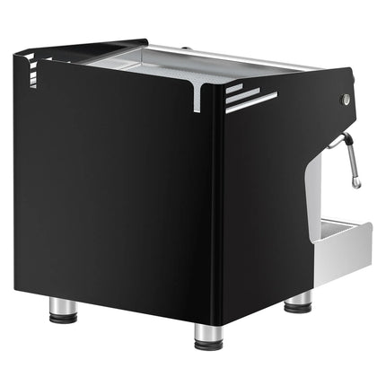 GGM Gastro Commercial Espresso Machine Compact - 2 Group - with Digital Display - Pre-infusion System & 1 Steam Wand