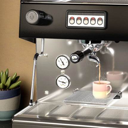 GGM Gastro Commercial Espresso Machine Compact - 3 Group - Manual - Pre-infusion System & 2 Steam Wands