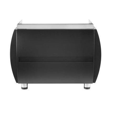 GGM Gastro Commercial Espresso Machine "Grace" - 2 Group - with Digital Display - Pre-infusion System & 2 Steam Wands - Black