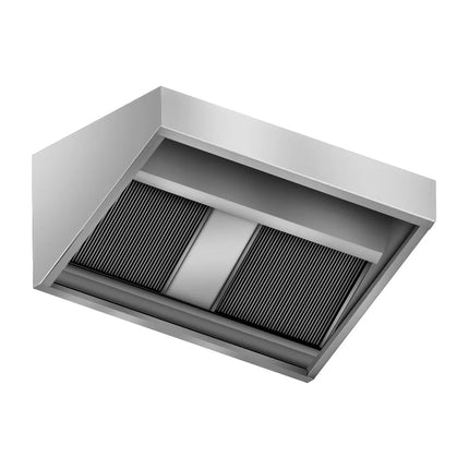 GGM Gastro Commercial Extraction Canopy - 1200mm - 900m³/h Airflow - with Filter & Lamp