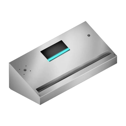 GGM Gastro Commercial Extraction Canopy - 1200mm - 900m³/h Airflow - with Filter & Lamp