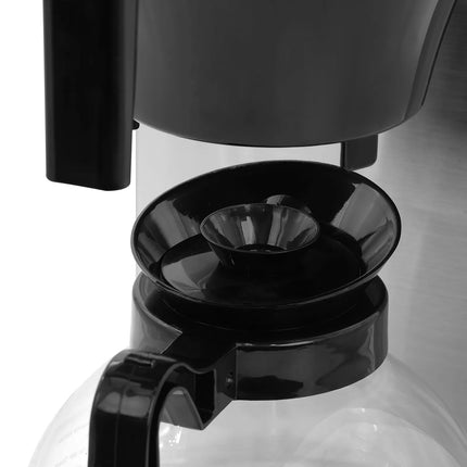GGM Gastro Commercial Filter Coffee Machine - 1.8L - 1.4 kW - with manual fill & 2 hot plates - incl. 1 glass jug