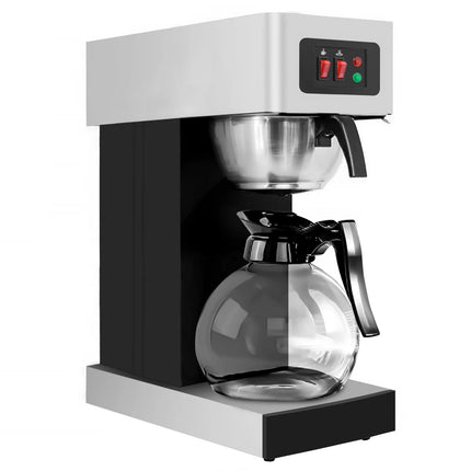 GGM Gastro Commercial Filter Coffee Machine - 1.8L - 2.0 kW - with manual fill - incl. 2 glass jugs