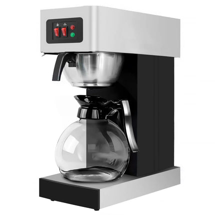 GGM Gastro Commercial Filter Coffee Machine - 1.8L - 2.0 kW - with manual fill - incl. 2 glass jugs