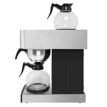 GGM Gastro Commercial Filter Coffee Machine - 1.8L - 2.0 kW - with manual fill - incl. 2 glass jugs