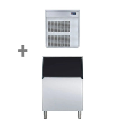 GGM Gastro Commercial Flake Ice Machine - Modular - 220kg/24h - incl. Ice Storage Bin