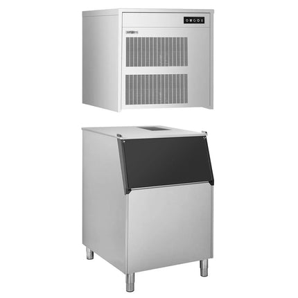 GGM Gastro Commercial Flake Ice Machine - Modular - 390kg/24h - incl. Ice Storage Bin